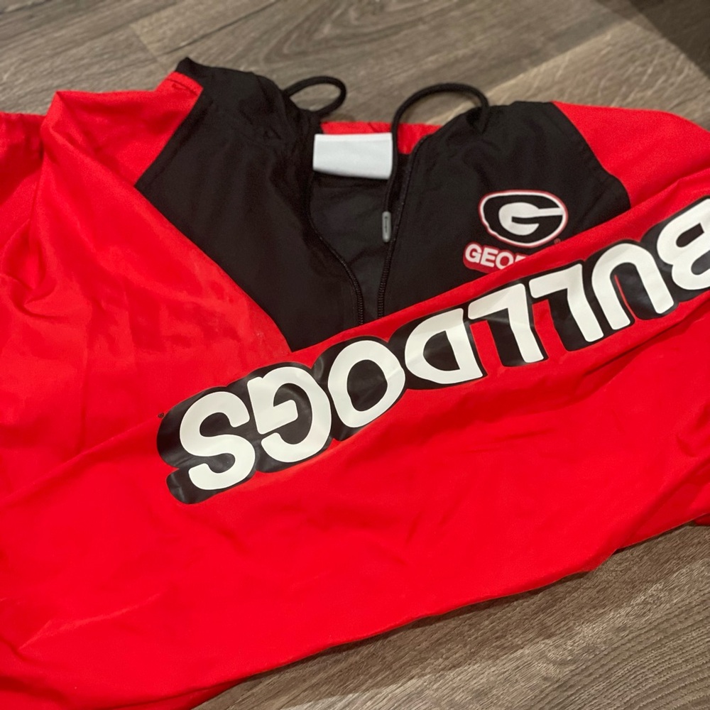 Georgia Bulldogs Red and Black Jacket